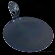 PP/PS Plastic Disk Disposable Saucer Rounded Cake Shovel